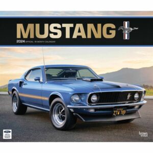 Mustang Deluxe Calendar 2024