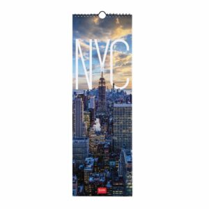 New York Deluxe Slim Calendar 2024