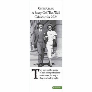 On-The-Ceiling Slim Calendar 2024