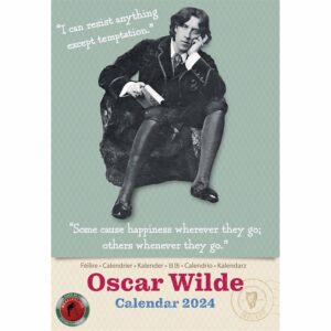 Oscar Wilde A5 Calendar 2024