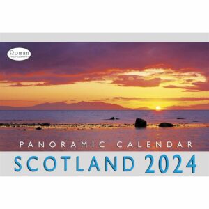 Panoramic Scotland A4 Calendar 2024