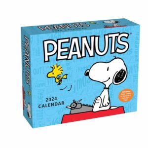 Peanuts Desk Calendar 2024