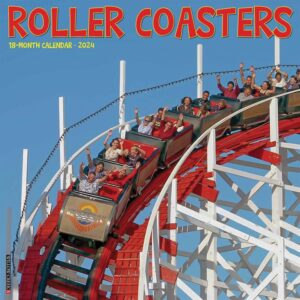 Roller Coasters Calendar 2024