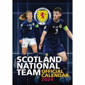 Scotland National Football A3 Calendar 2024