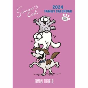 Simon's Cat A3 Family Planner 2024