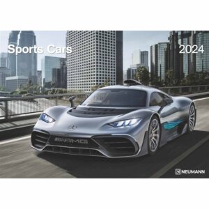 Sports Cars A3 Calendar 2024