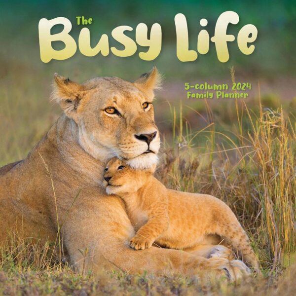 The Busy Life Family Planner 2024