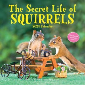 The Secret Life Of Squirrels Calendar 2024
