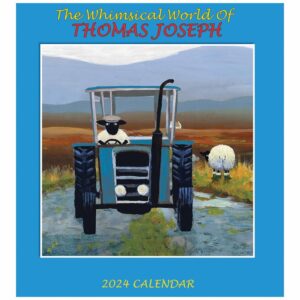 The Whimsical World of Thomas Joseph Desk Calendar 2024
