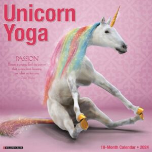 Unicorn Yoga Calendar 2024