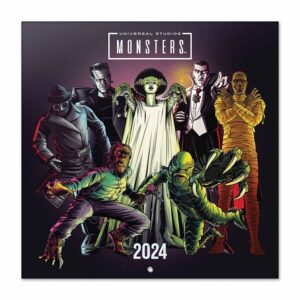 Universal Monsters Calendar 2024
