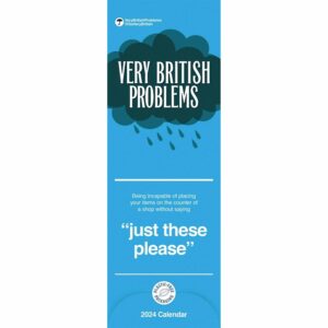 Very British Problems Slim Calendar 2024