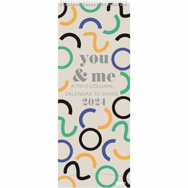 You & Me Couples Slim Planner 2024