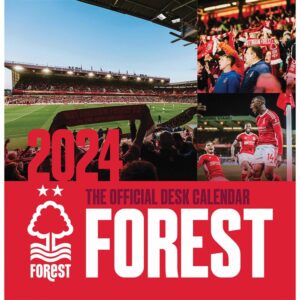 Nottingham Forest FC Easel Desk Calendar 2024